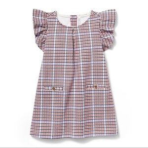 Girls plaid sheath dress